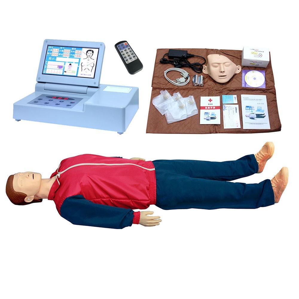 医学教学模型 (超新一代)大屏幕液晶彩显高级电脑心肺复苏模拟人